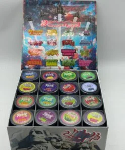 Persy Snowcaps July 4th Edition – 1 lb Box | 16 Unique Flavors of Premium THC